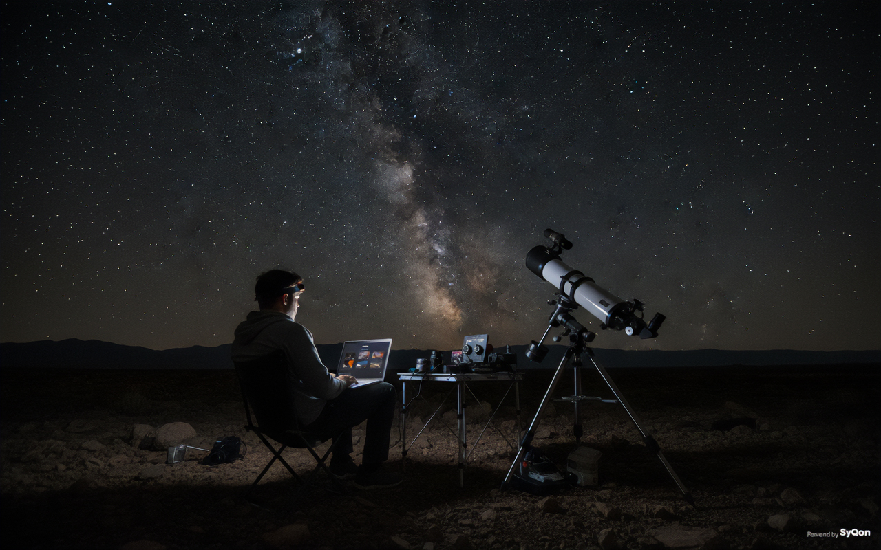 NovaStudio in azione al telescopio